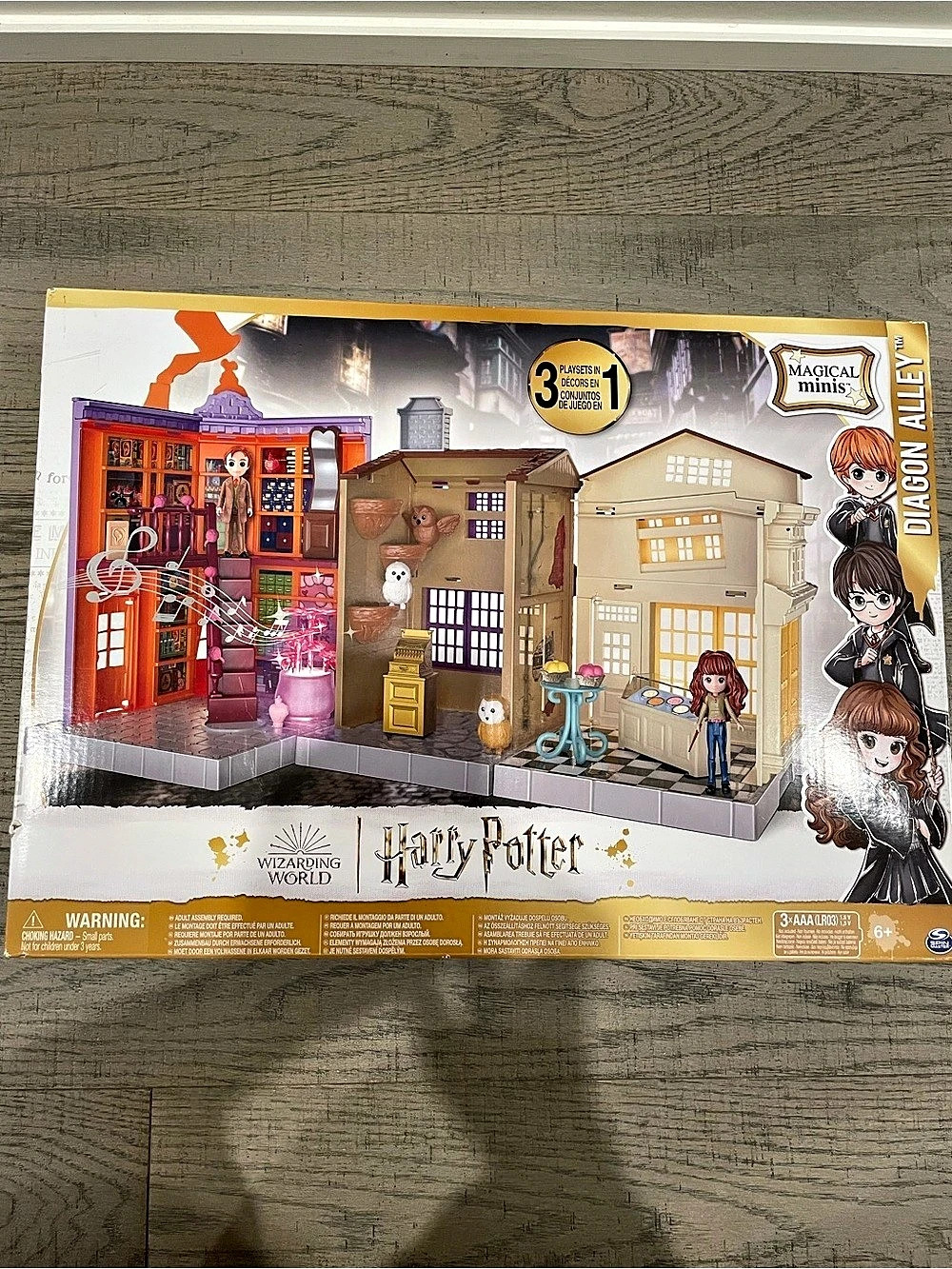 Wizarding World Harry Potter Magical Minis Diagon Alley 3 in 1 Playset